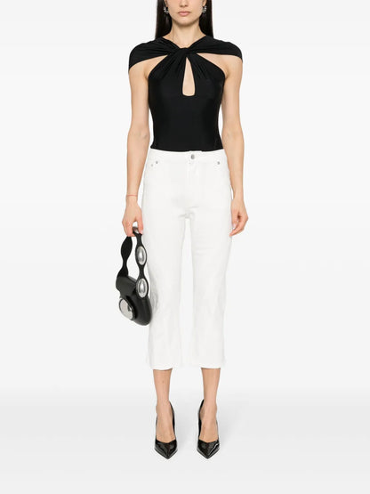 High-Rise Cropped Jeans