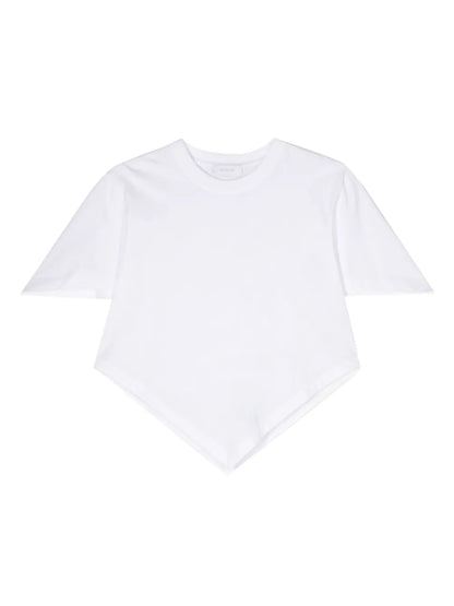 V-Shaped Cotton T-Shirt
