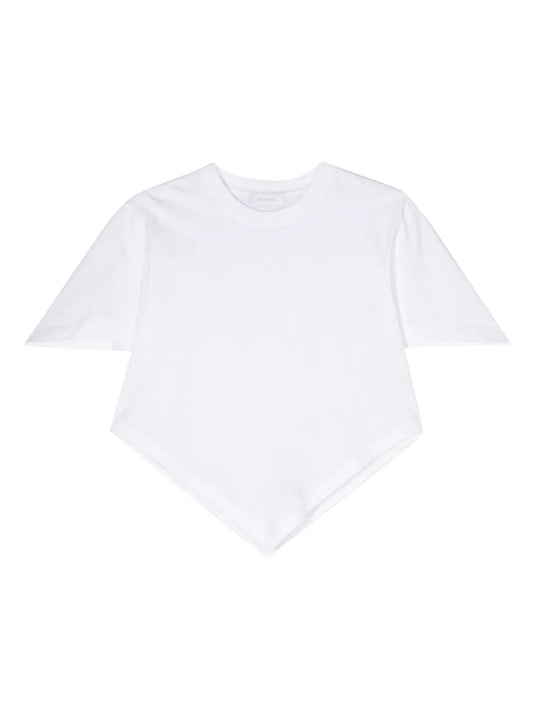 V-Shaped Cotton T-Shirt