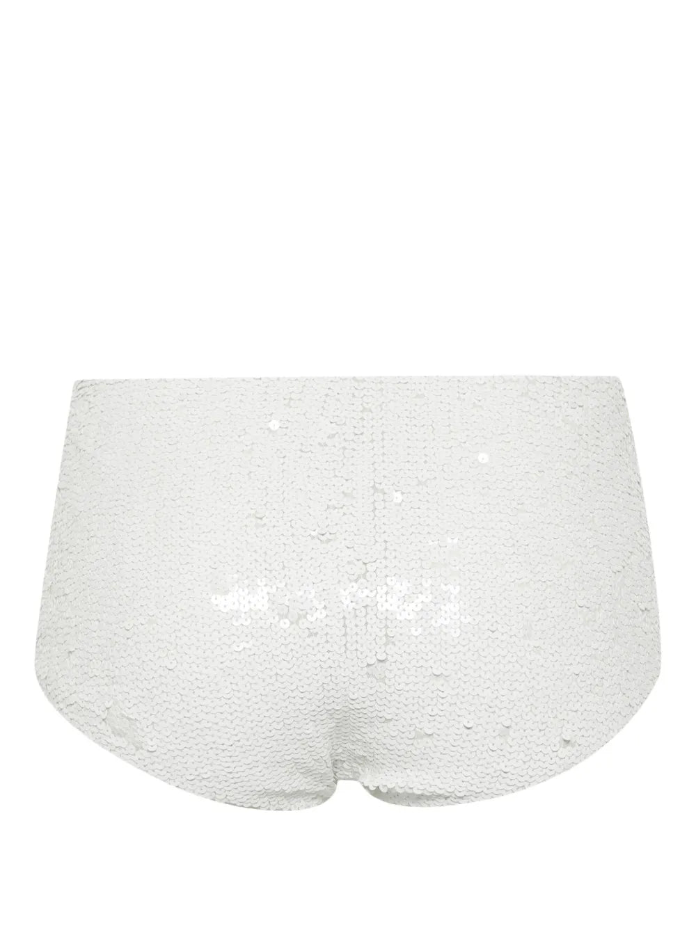 Sequined High-Waisted Bikini Bottoms