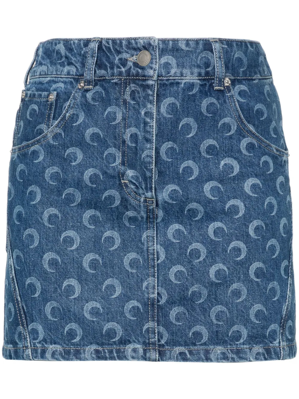 Deadstock Denim Mini Skirt