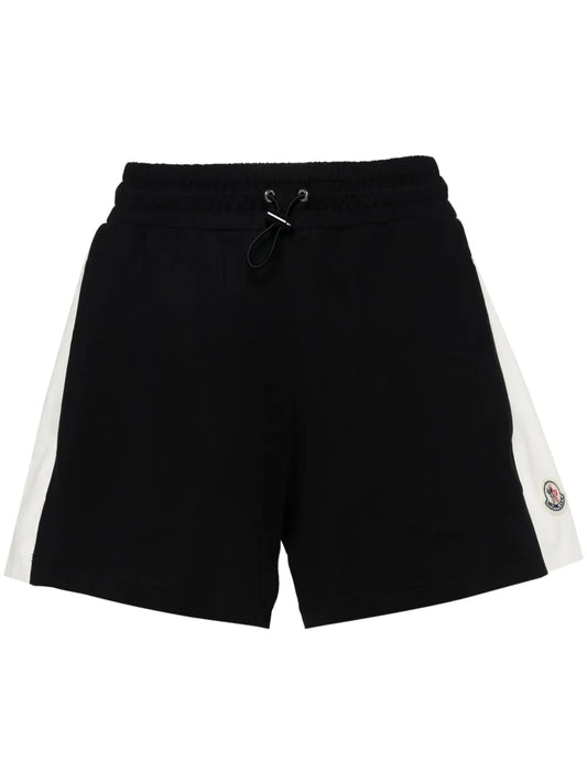 Logo-Appliqué Striped Shorts