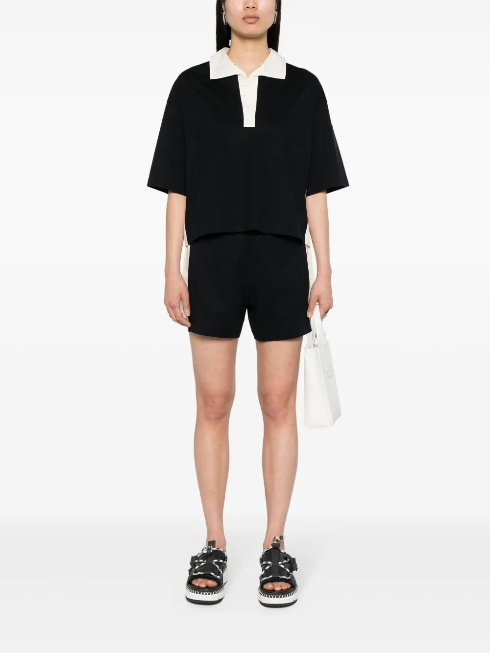 Logo-Appliqué Striped Shorts