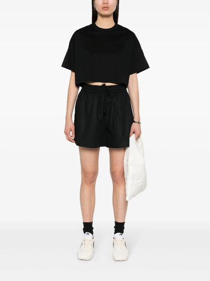 Logo-Appliqué Poplin Shorts