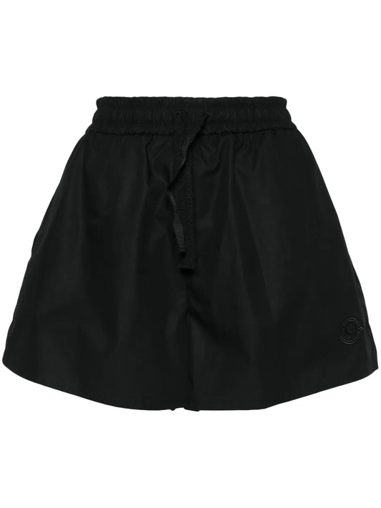 Logo-Appliqué Poplin Shorts