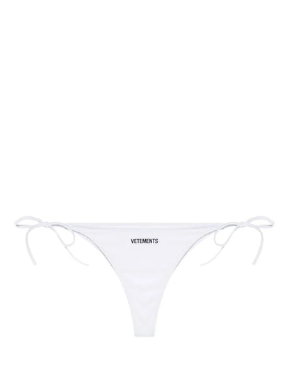 Logo-Print Bikini Bottom