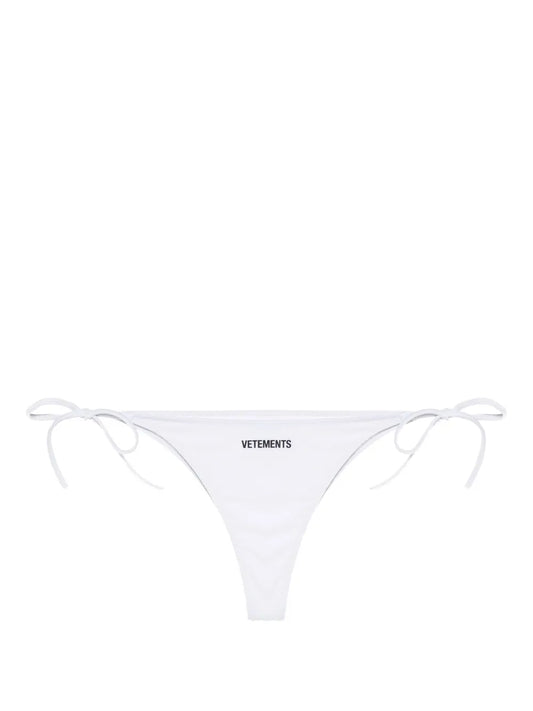 Logo-Print Bikini Bottom