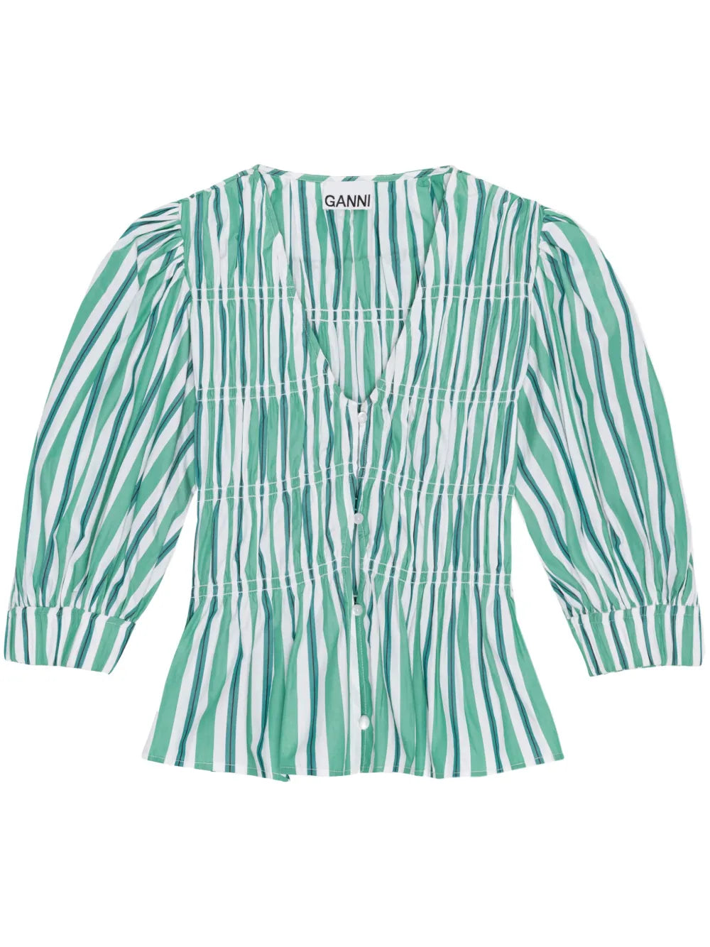 Striped Organic Cotton Blouse