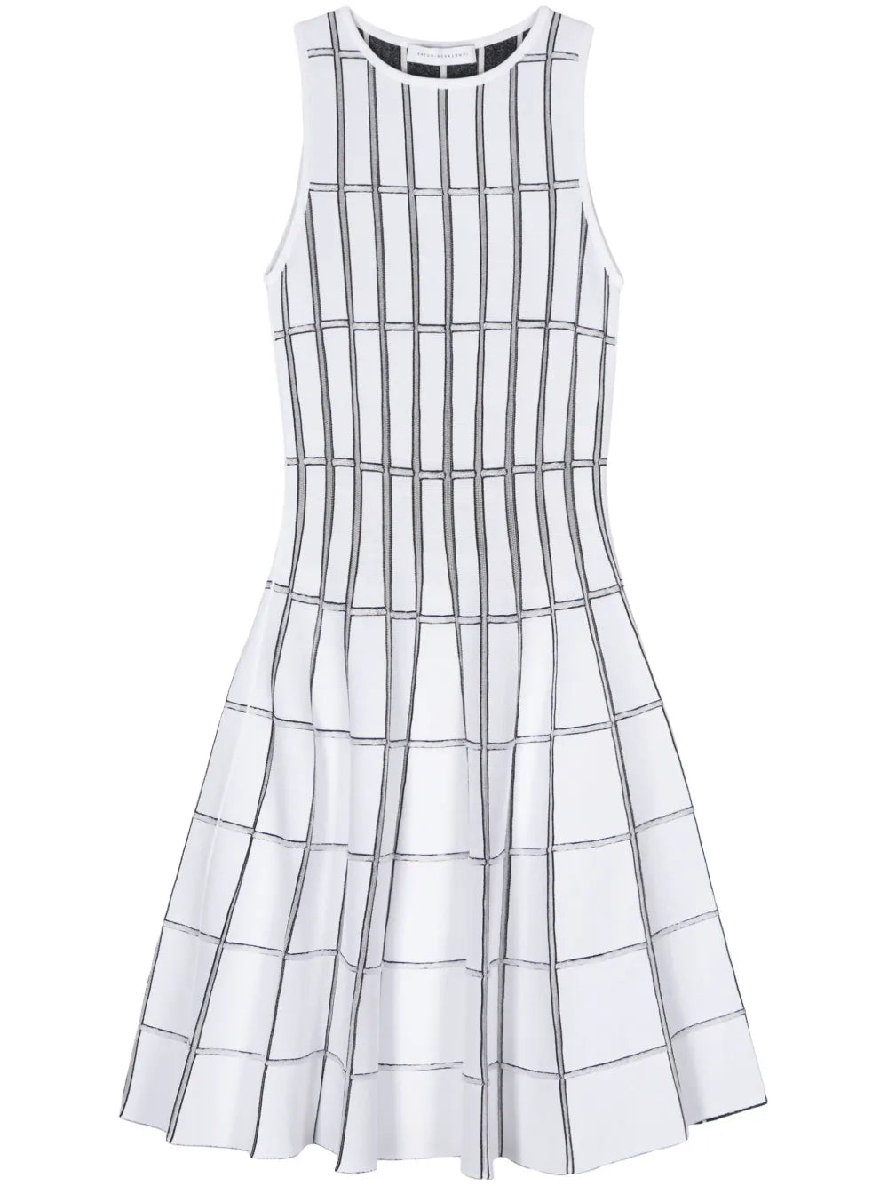 Sleeveless Flared Mini Dress