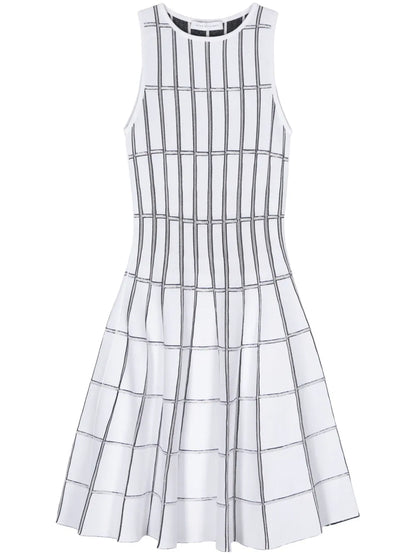 Sleeveless Flared Mini Dress