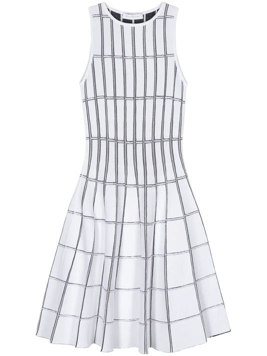 Sleeveless Flared Mini Dress