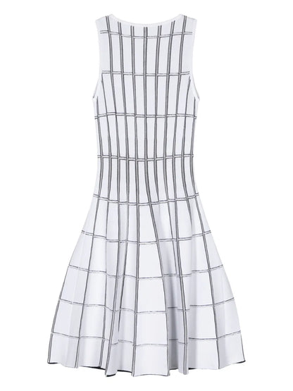 Sleeveless Flared Mini Dress