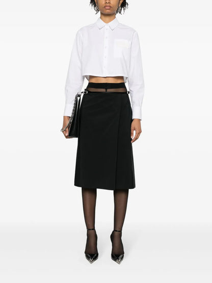 Voyou Taffeta Wrap Skirt