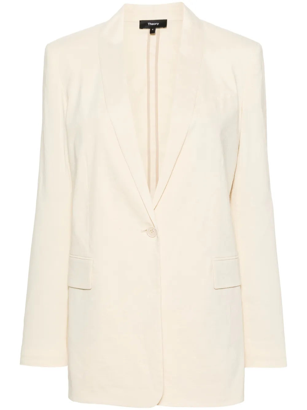 Shawl-Lapels Single-Breasted Blazer
