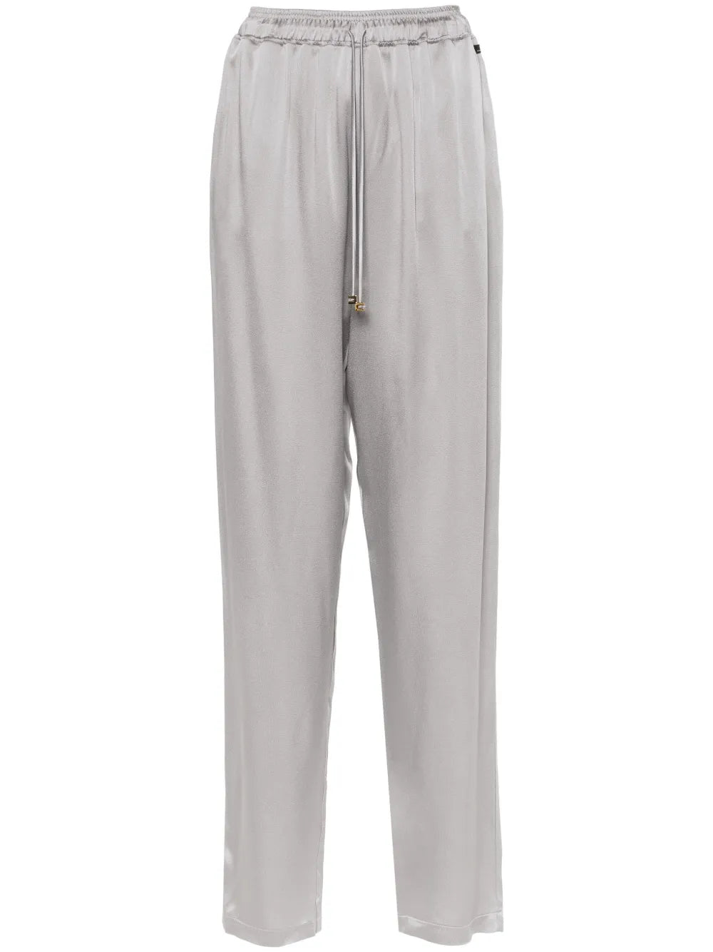 Satin Tapered Trousers