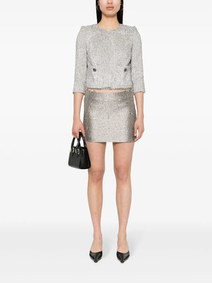 Tweed Mini Skirt