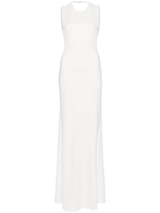 Logo-Plaque Maxi Dress
