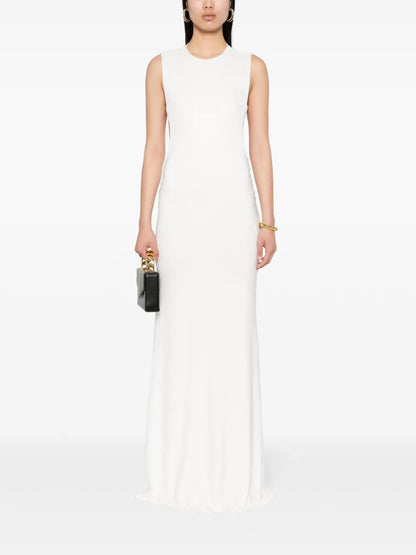 Logo-Plaque Maxi Dress
