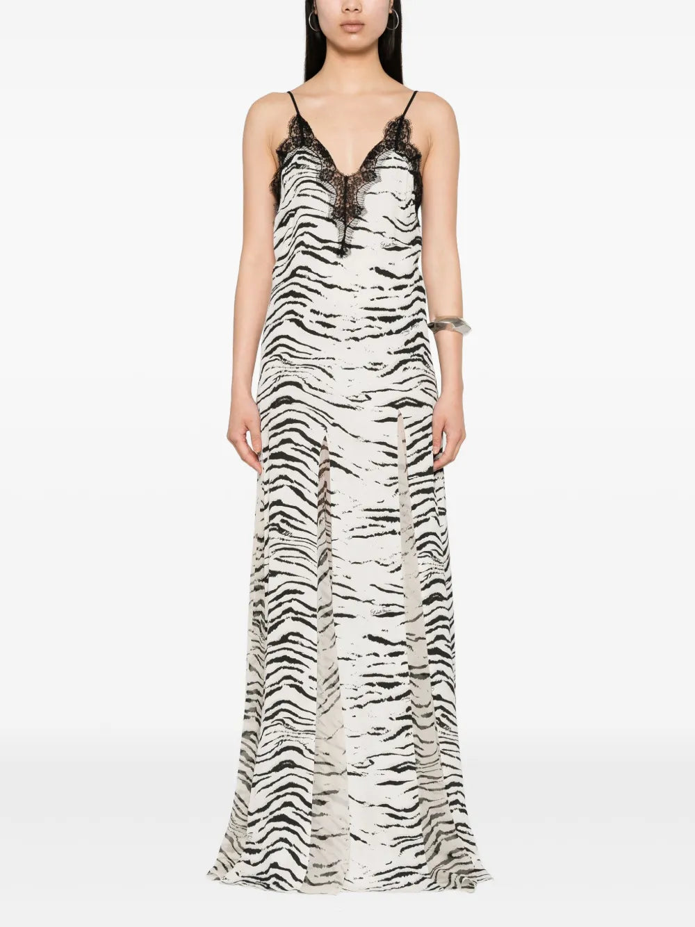 Animal-Print Maxi Dress