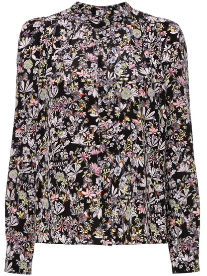 Tchin Kaya Floral-Print Blouse