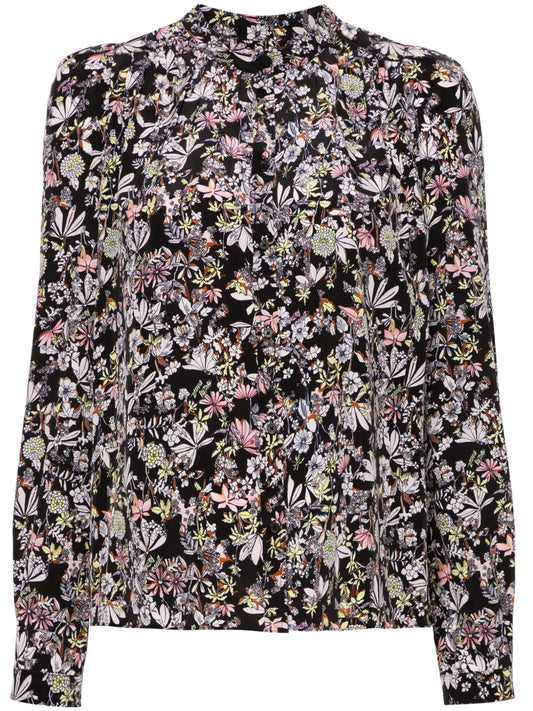 Tchin Kaya Floral-Print Blouse
