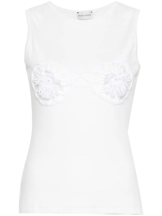 Crochet-Bra Tank Top