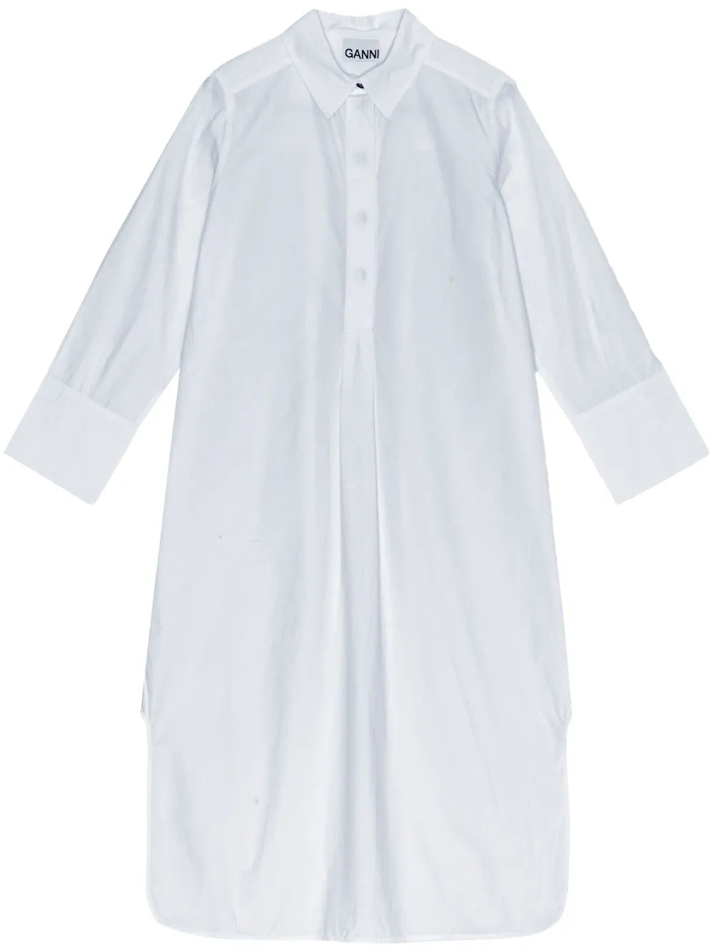 Organic Cotton Poplin Shirtdress