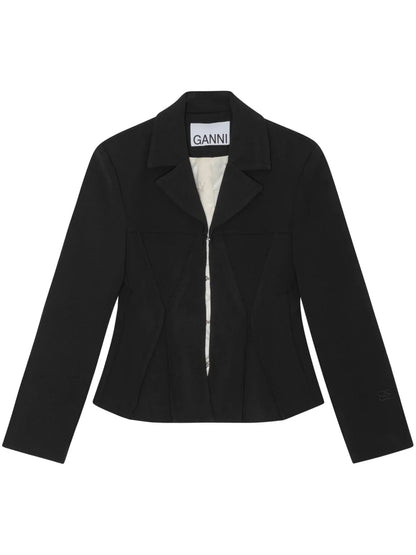 Bonded Crepe Blazer