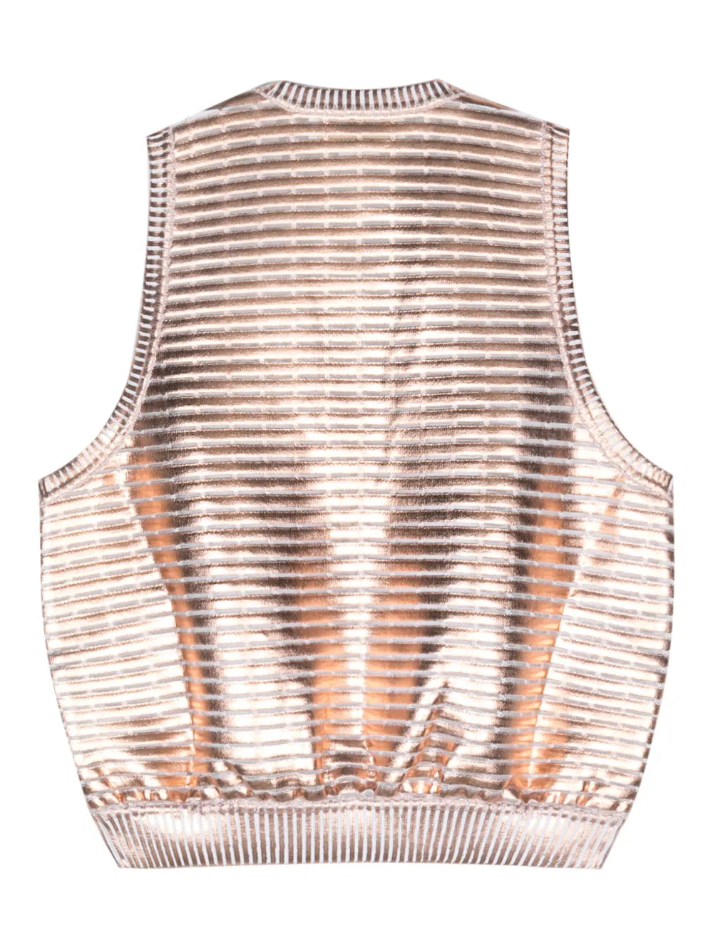 Laminated Knitted Top