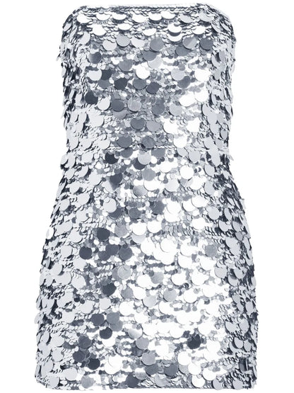 Nolia Sequin-Embellished Strapless Mini Dress