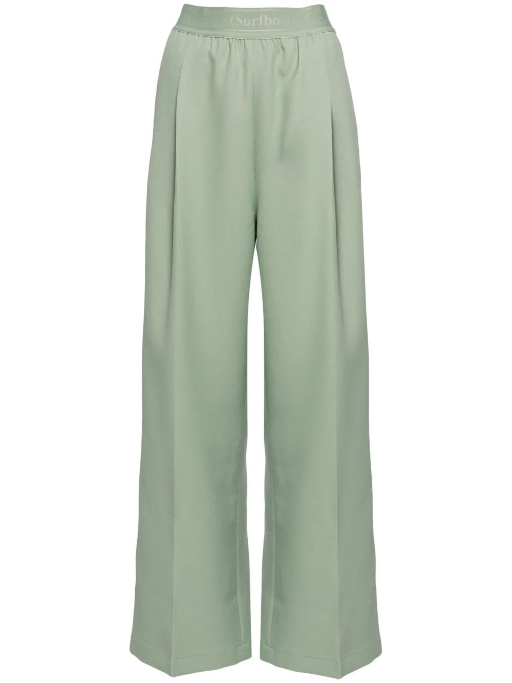 Logo-Waistband Palazzo Pants