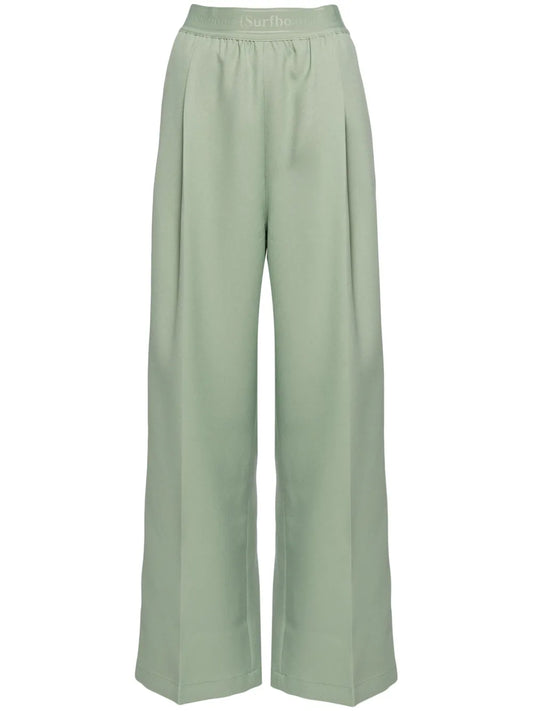 Logo-Waistband Palazzo Pants