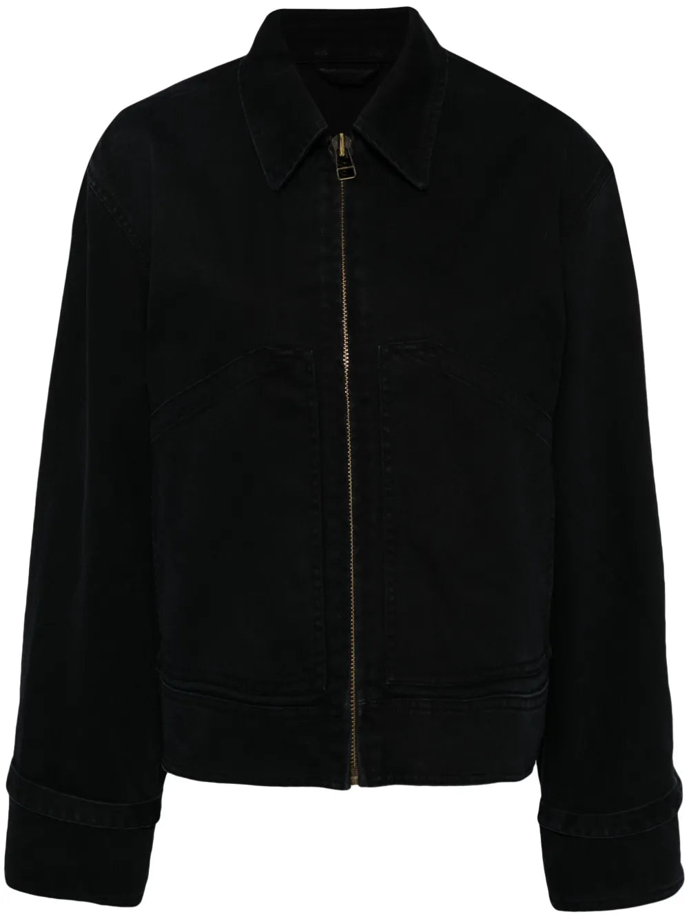 Logo-Print Cotton Jacket