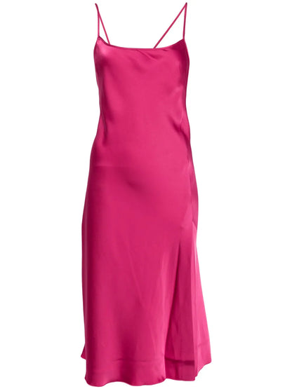 Asymmetric Midi Dress