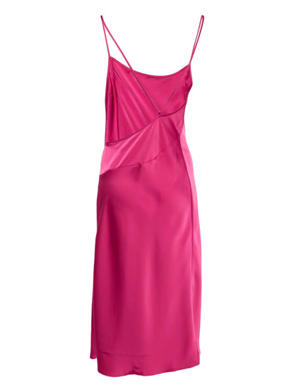 Asymmetric Midi Dress