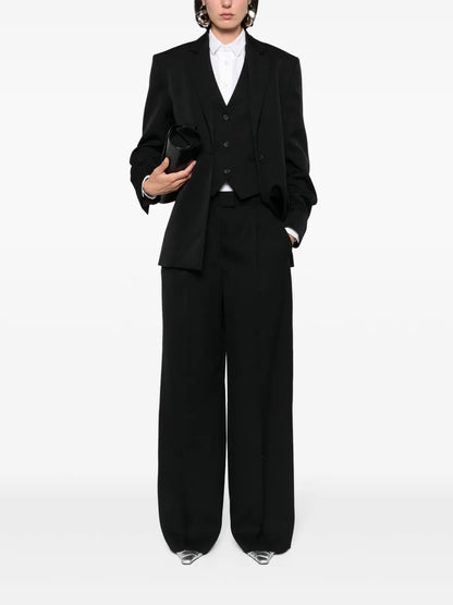Wool Gabardine Gilet