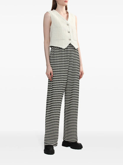 V-Neck Tweed Waistcoat