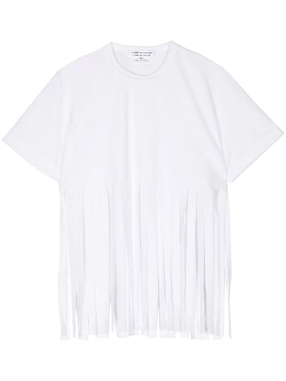 Crew-Neck Cut-Out T-Shirt