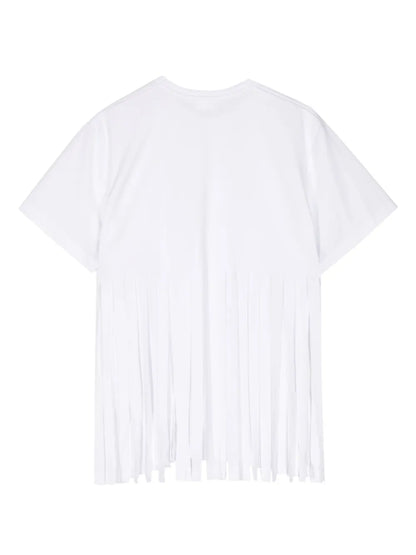 Crew-Neck Cut-Out T-Shirt