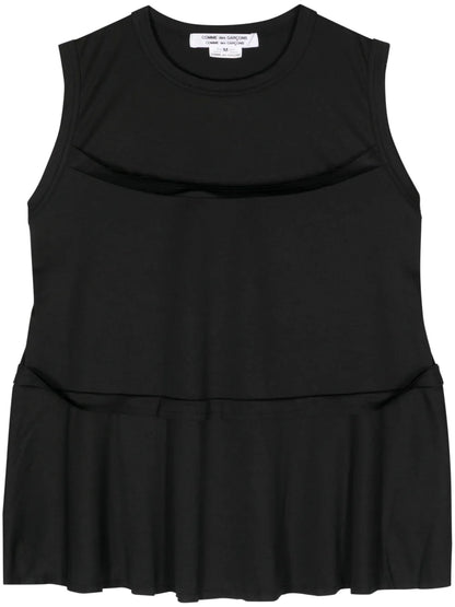 Tiered Sleeveless Top