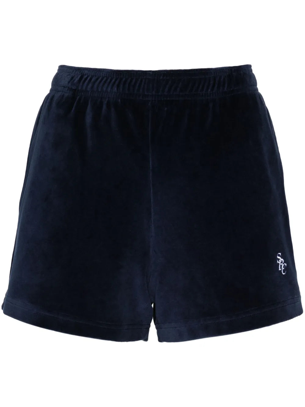 Src Velour Mini Shorts