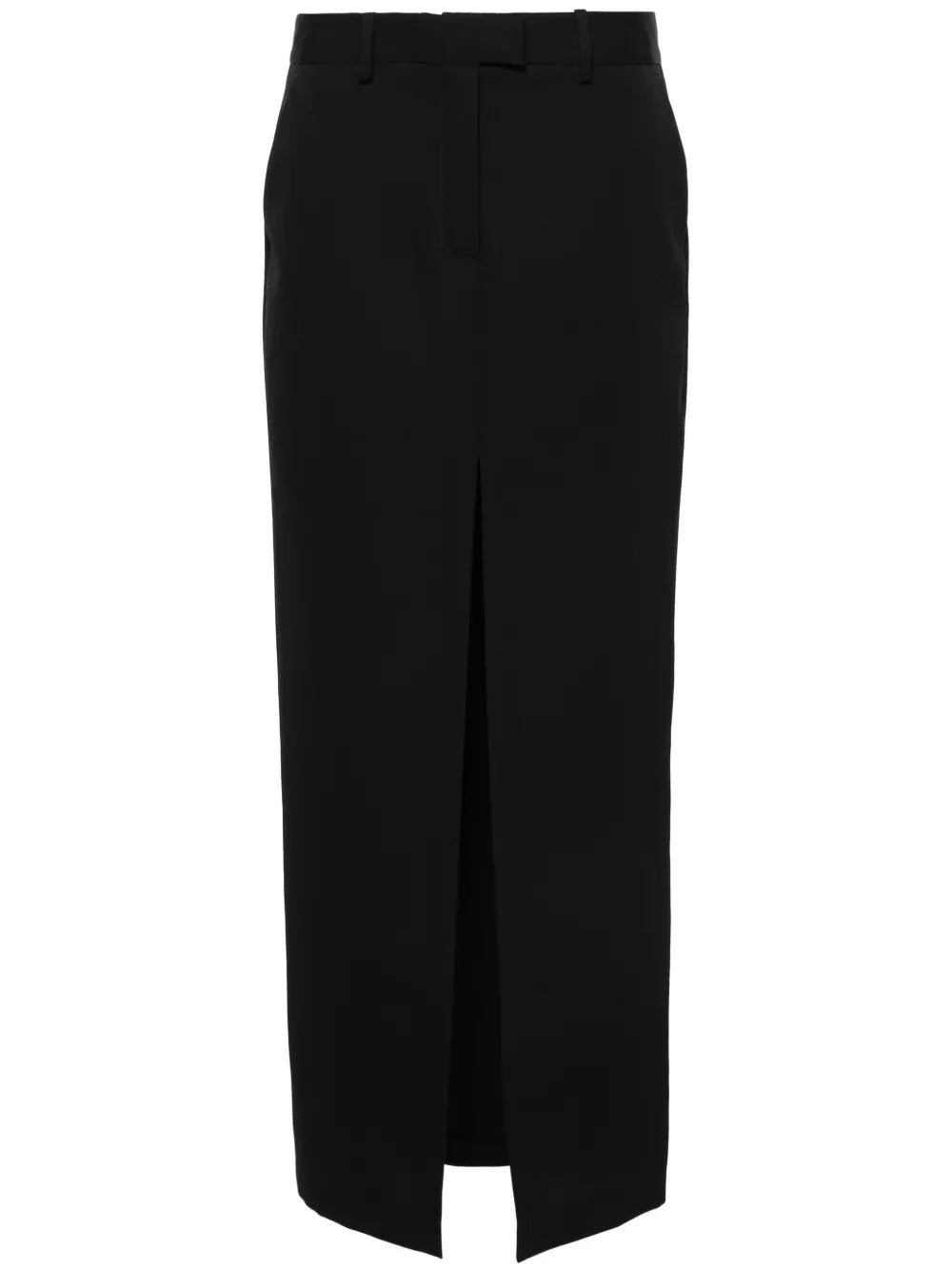 Wool Midi Skirt