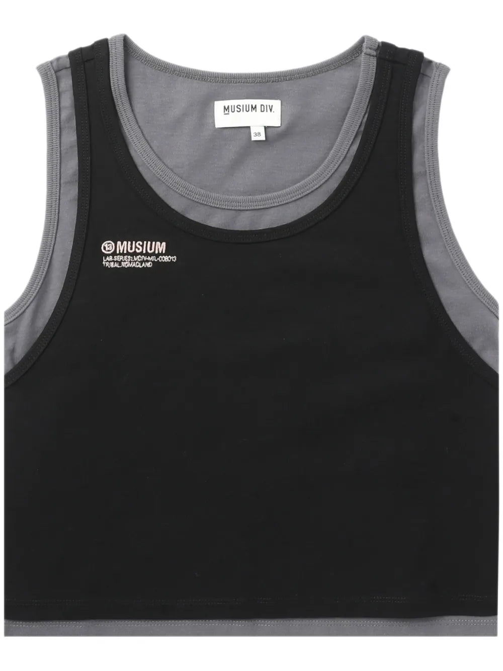 Layered Cotton Tank Top