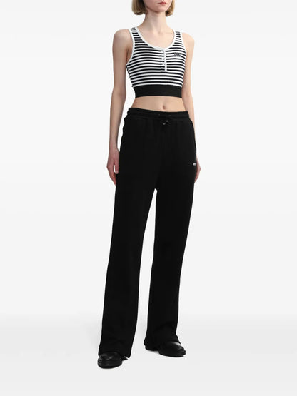 Striped Cropped Tank Top