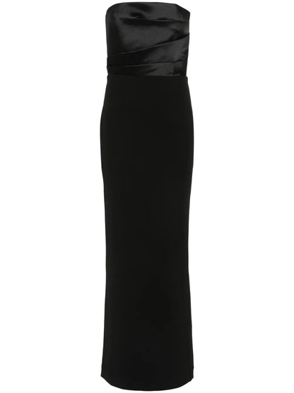 Afra Crepe Maxi Dress