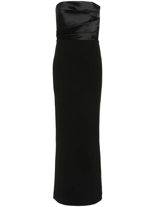 Afra Crepe Maxi Dress