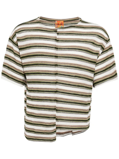 Patchwork Striped T-Shirt