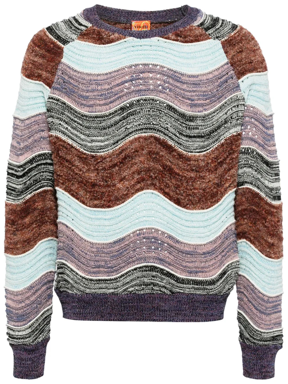 Peacock-Knit Jumper