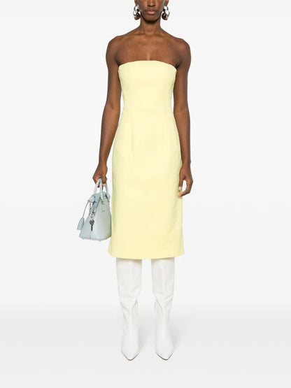 Bandeau-Style Midi Dress