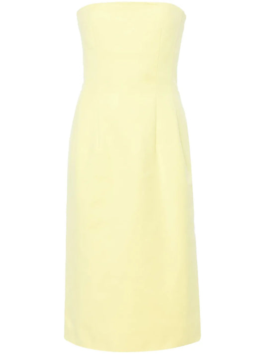 Bandeau-Style Midi Dress
